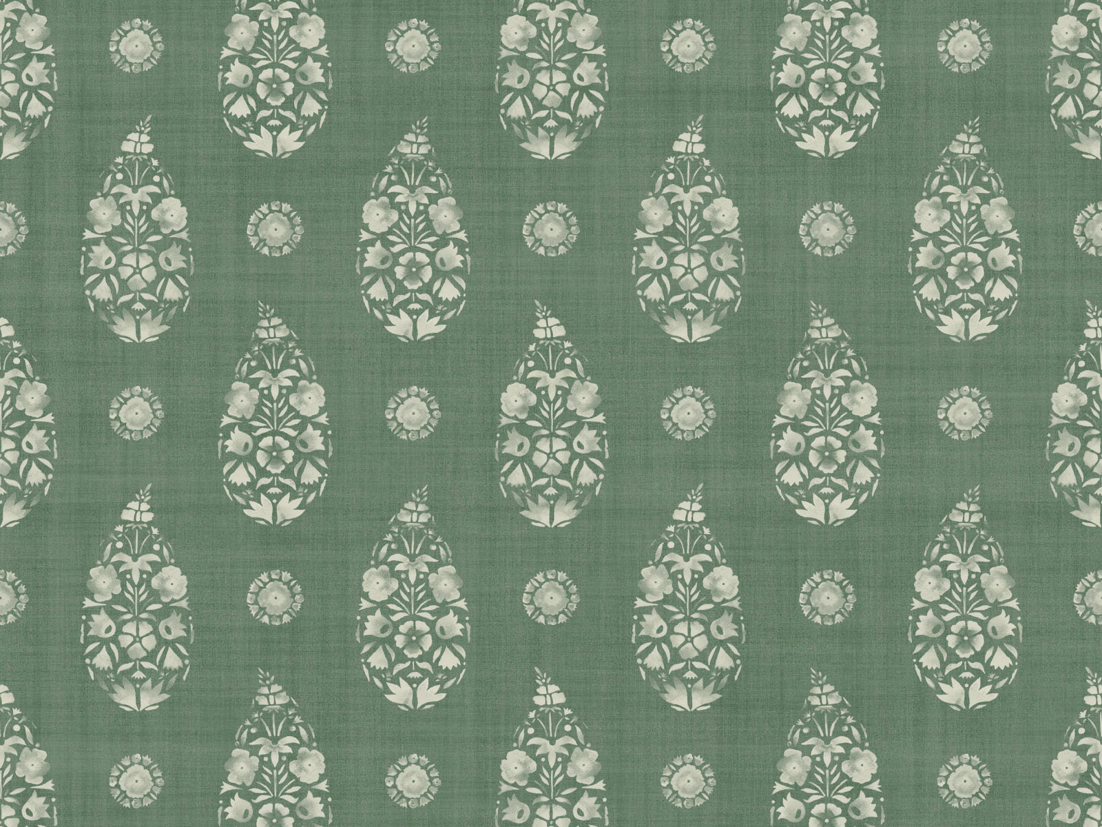Coordonné Victorian Paisley - B00324