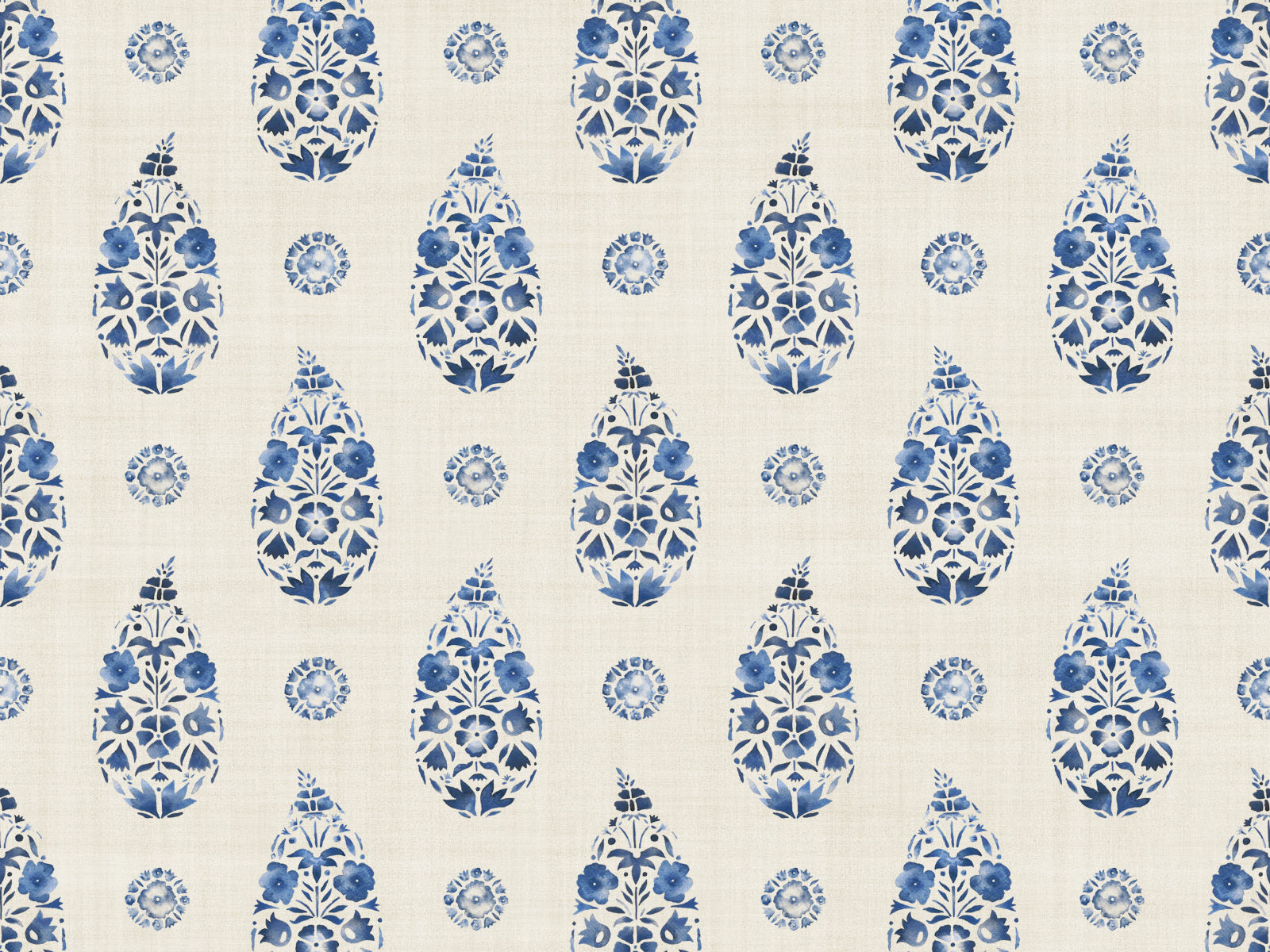 Coordonné Victorian Paisley - B00326