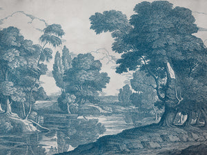 Coordonné Victorian Engraving - B00369
