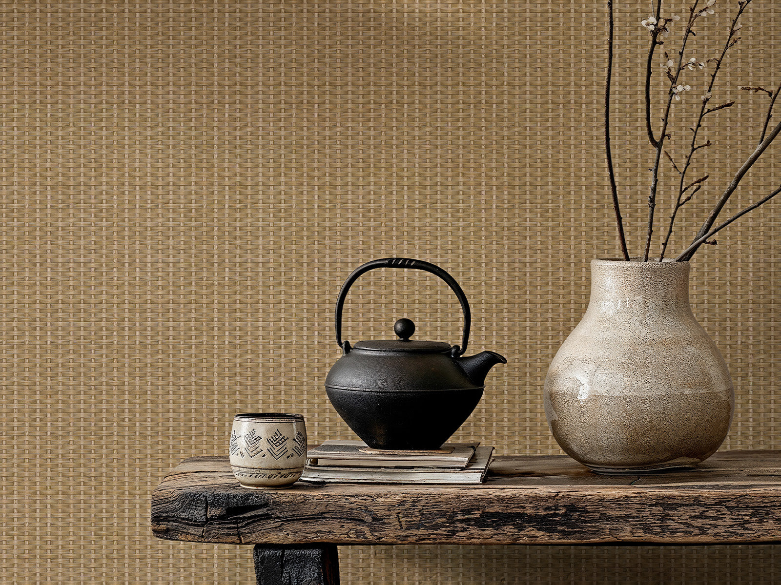 Coordonné Berber Kuba Raffia - B00442