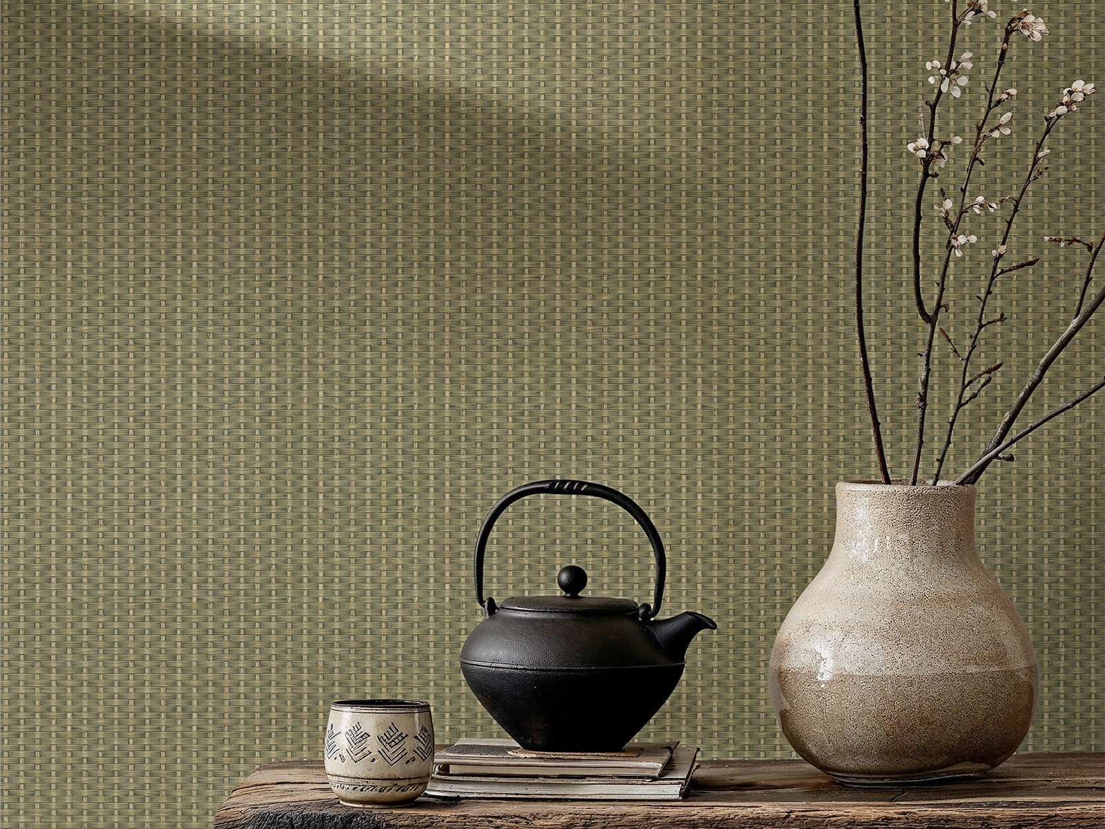 Coordonné Berber Kuba Raffia - B00445