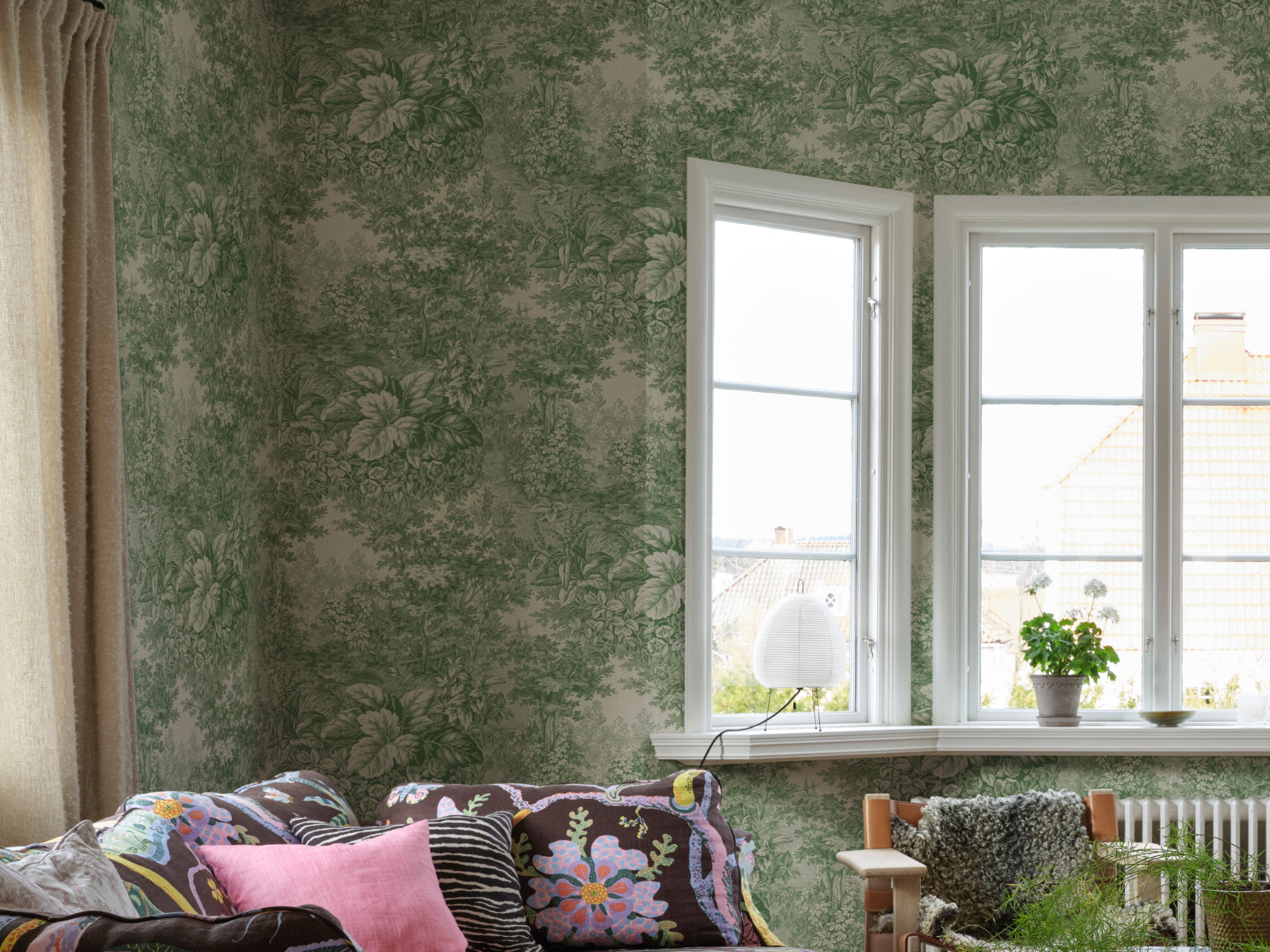 Sandberg Tidlösa Forest Toile - S10403