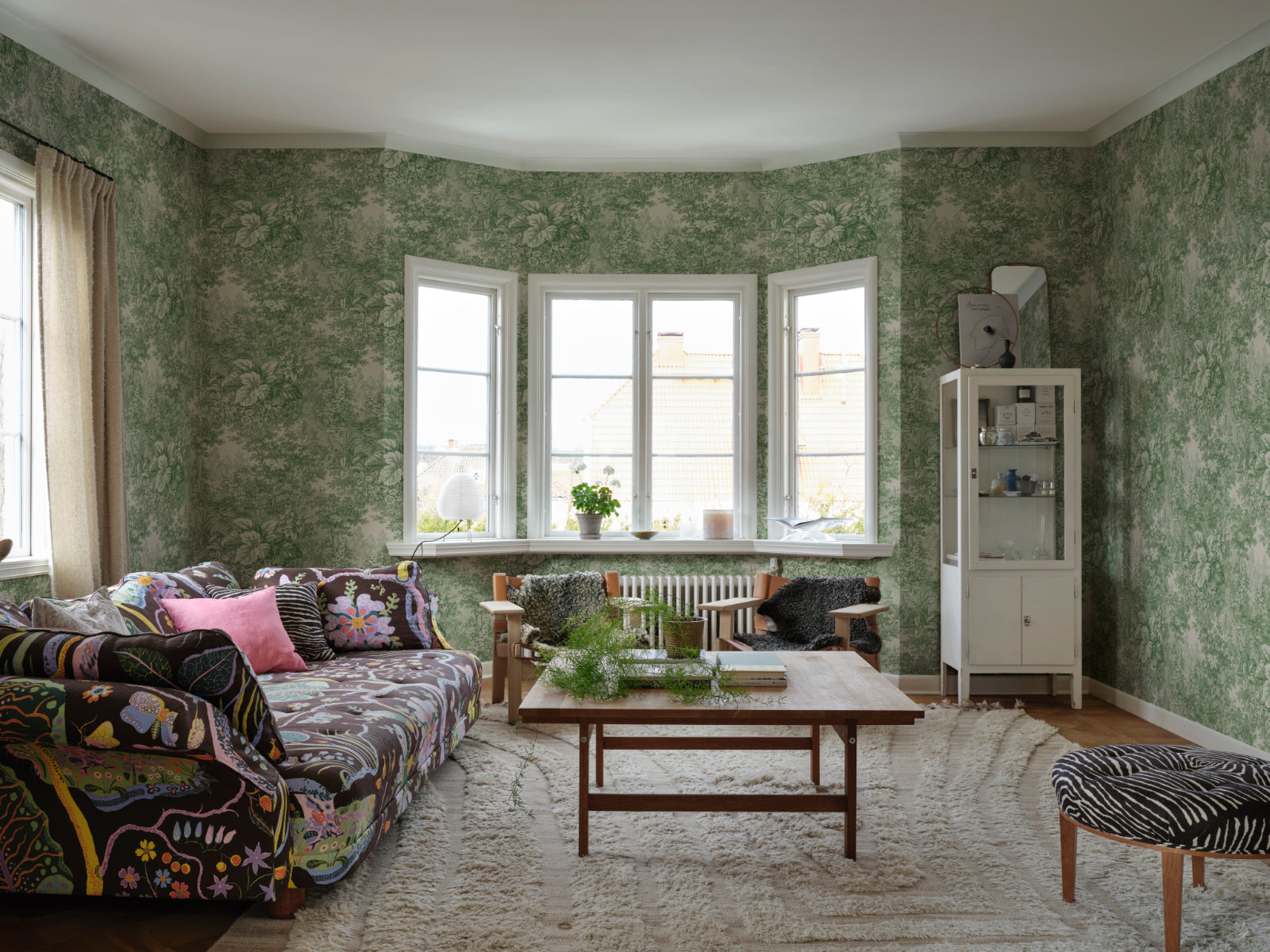 Sandberg Tidlösa Forest Toile - S10403