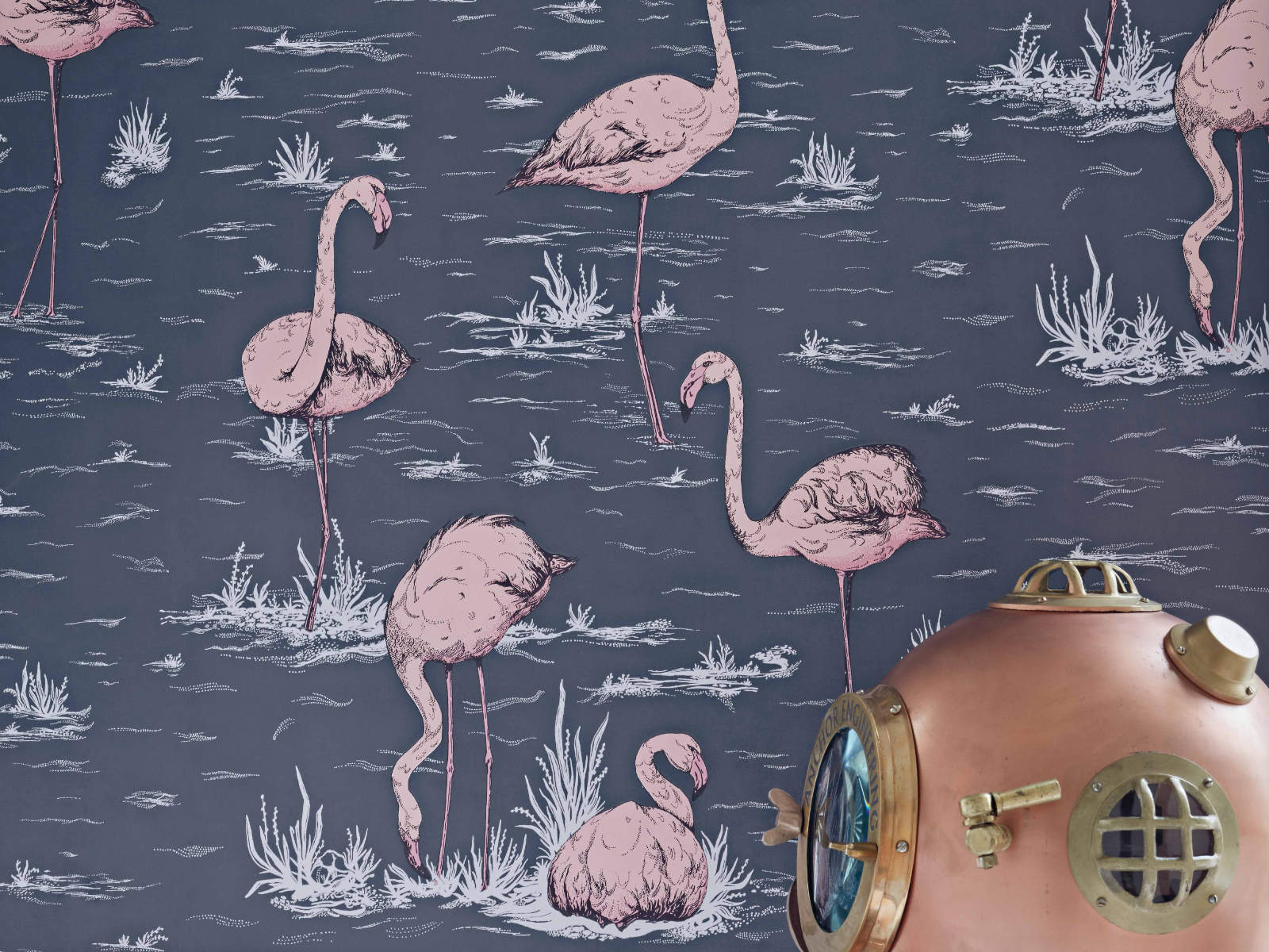 Cole & Son Icons Flamingos - 112/11041