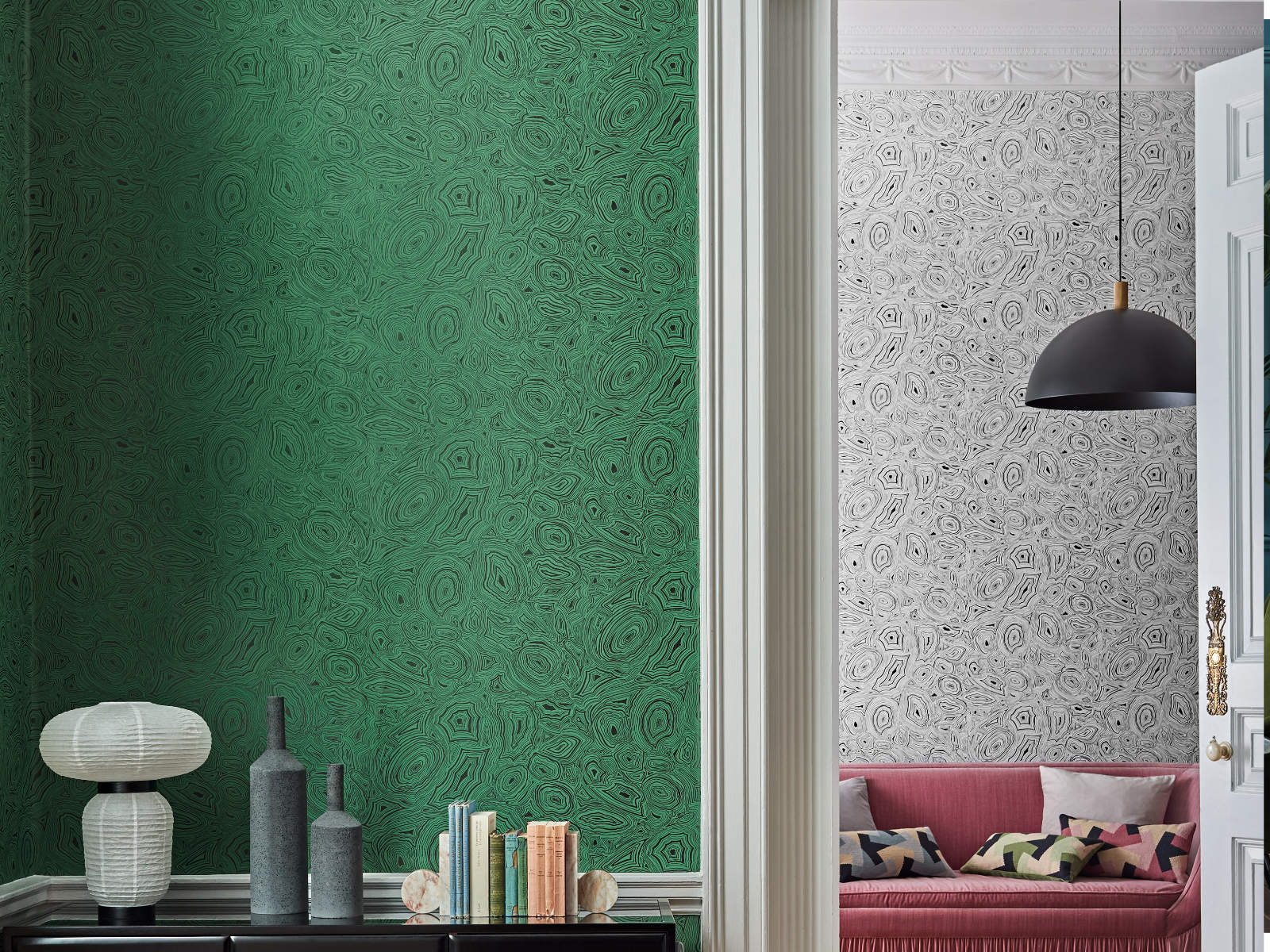 Cole & Son Fornasetti Senza Tempo Malachite - 114/17035