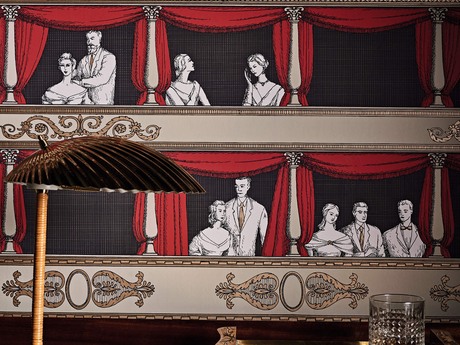 Cole & Son Fornasetti Senza Tempo Teatro - 114/18037