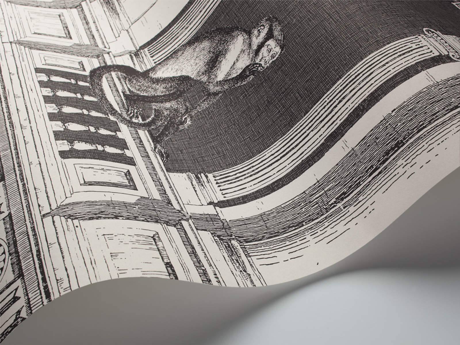 Cole & Son Fornasetti Senza Tempo Procuratie E Scimmie - 114/21041