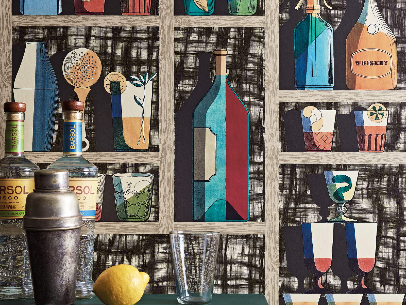 Cole & Son Fornasetti Senza Tempo Cocktails - 114/23043