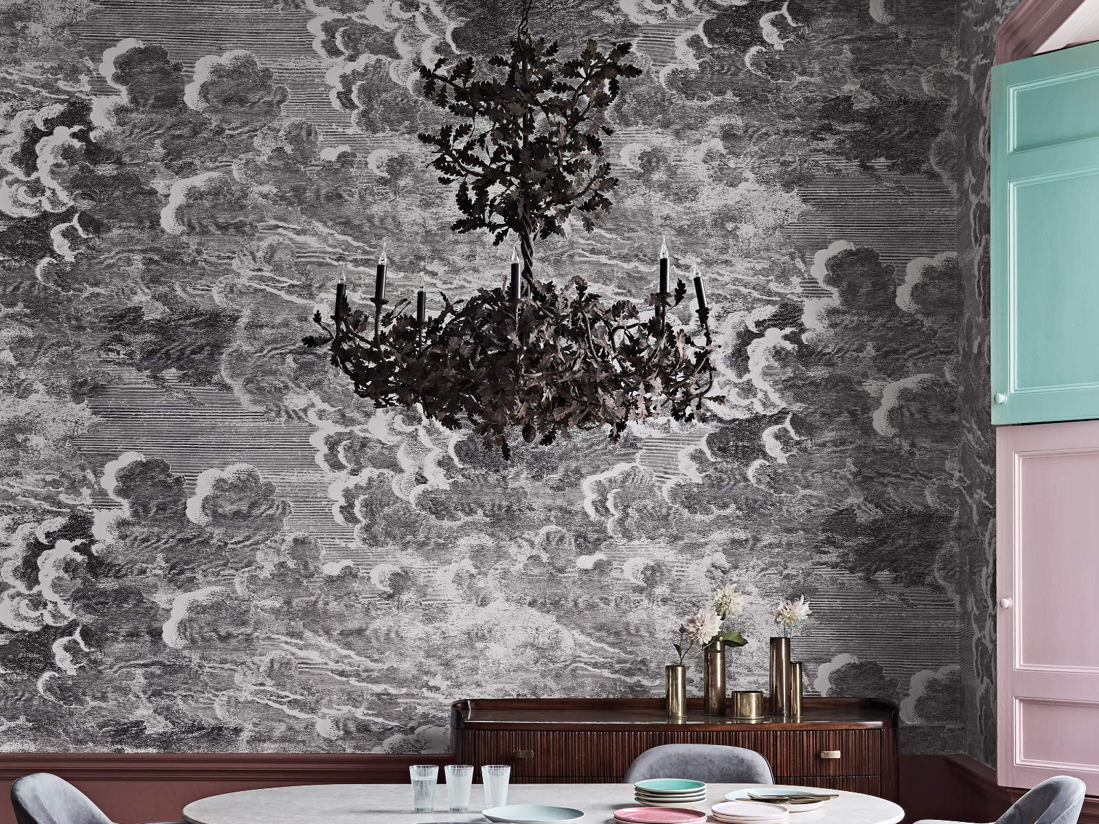 Cole & Son Fornasetti Senza Tempo Nuvole - 114/29058
