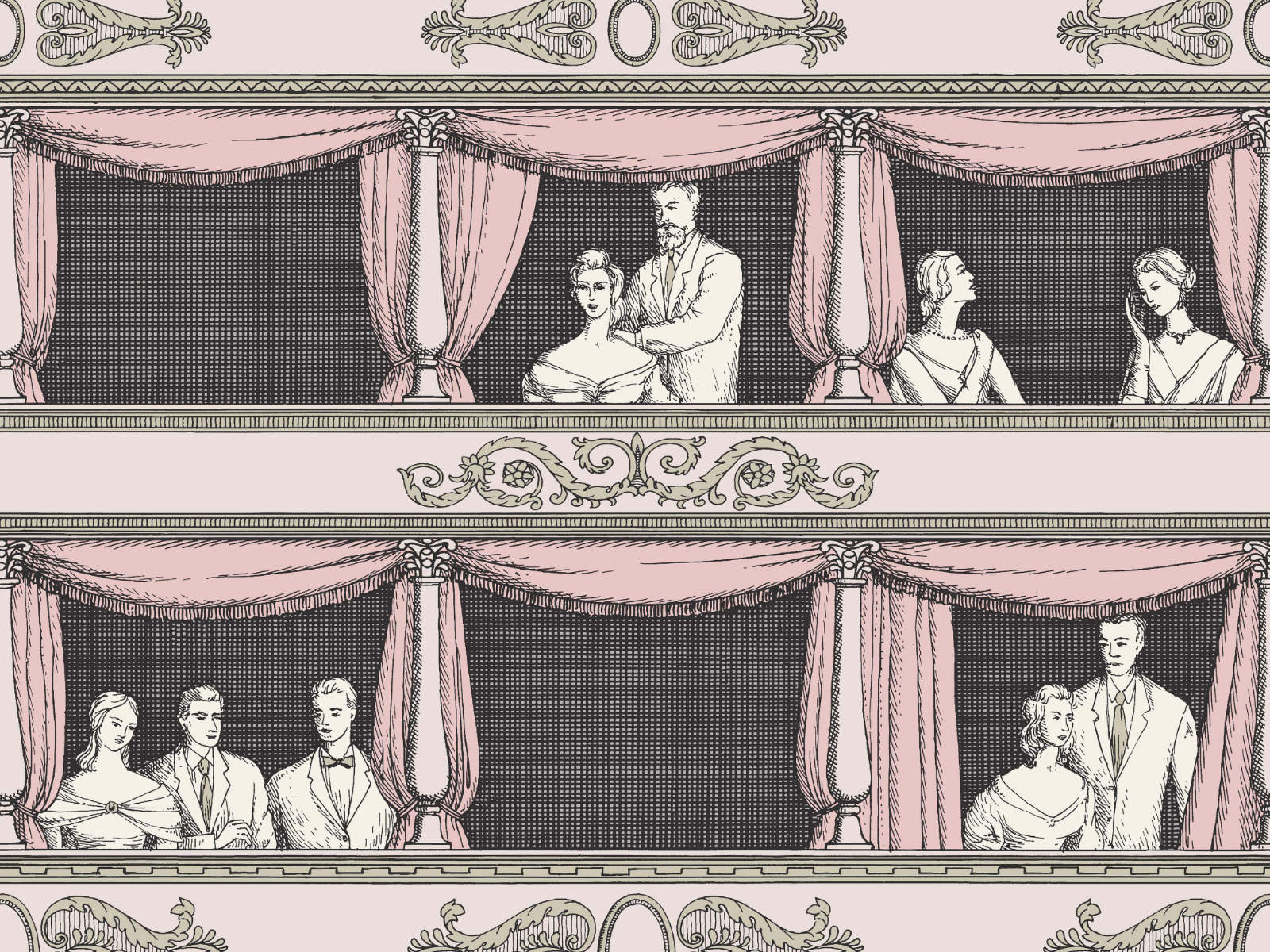 Cole & Son Fornasetti Senza Tempo Teatro - 114/4008