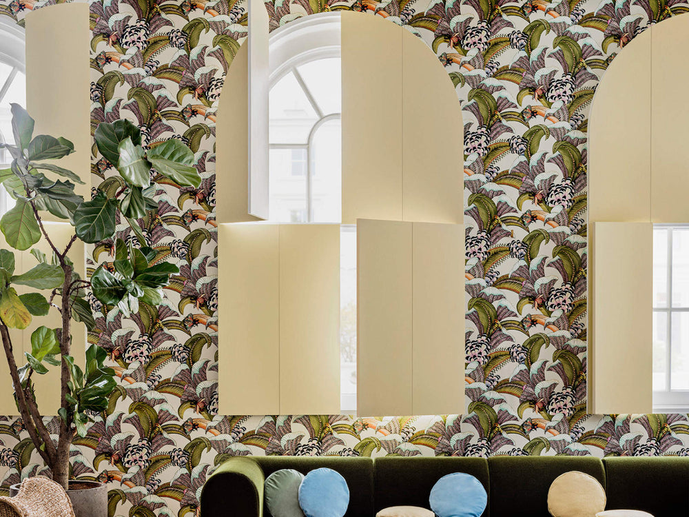 Cole & Son Ardmore Jabula Hoopoe Leaves - 119/1001