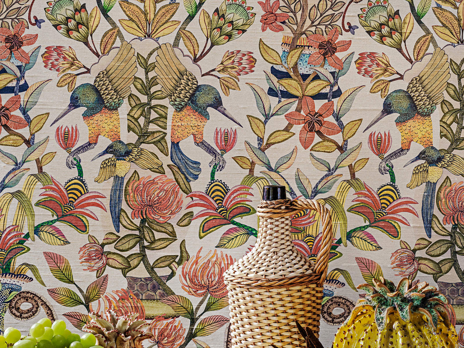 Cole & Son Ardmore Jabula Protea Garden Silk - 119/10045