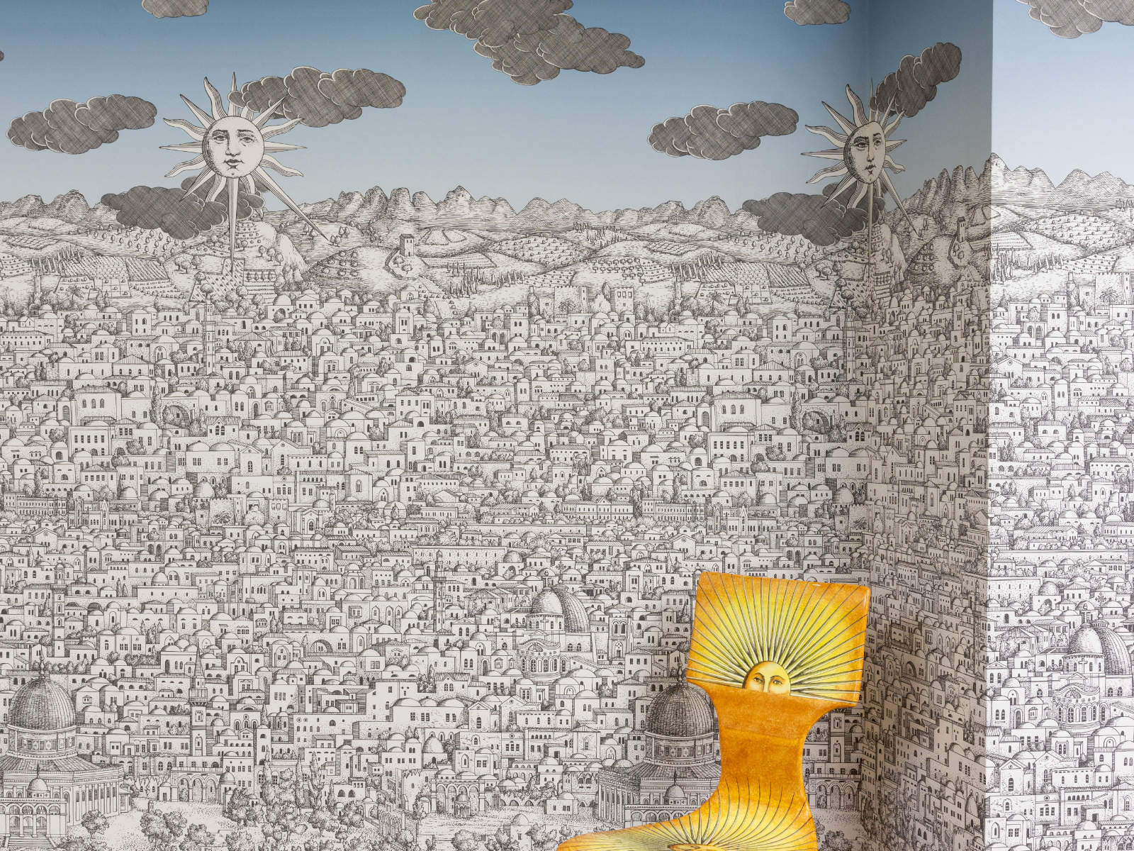 Cole & Son Fornasetti Senza Tempo II - Vista Mediterranea - 123/3014