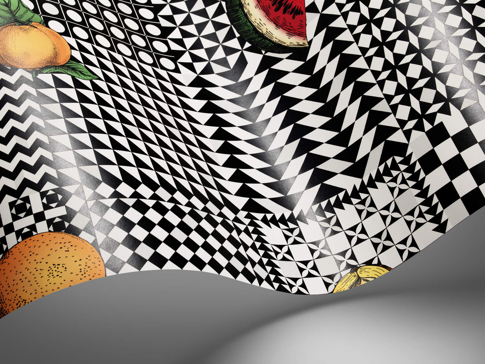 Cole & Son Fornasetti Senza Tempo II - Frutta e Geometrico - 123/6027