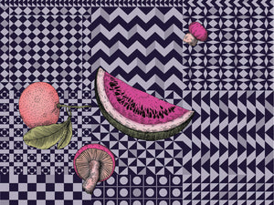 Cole & Son Fornasetti Senza Tempo II - Frutta e Geometrico - 123/6028