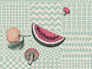 Cole & Son Fornasetti Senza Tempo II - Frutta e Geometrico - 123/6029