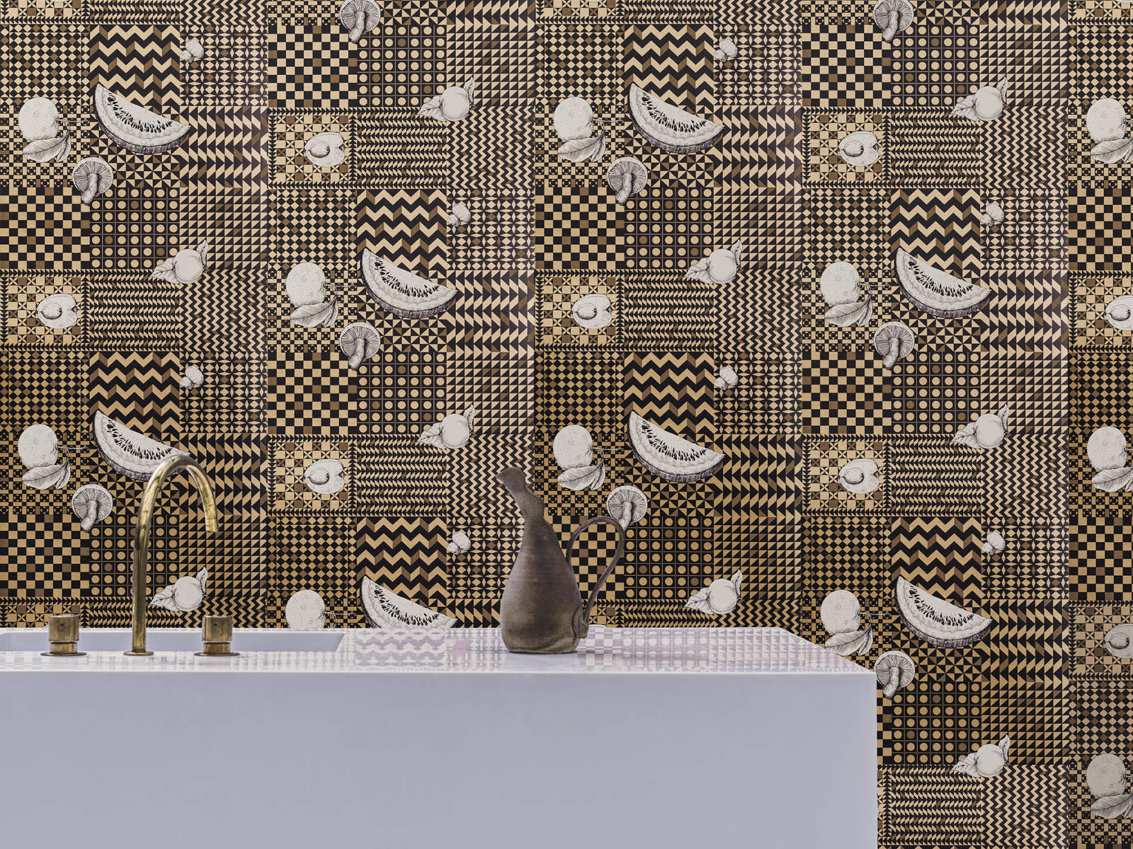 Cole & Son Fornasetti Senza Tempo II - Frutta e Geometrico - 123/6031
