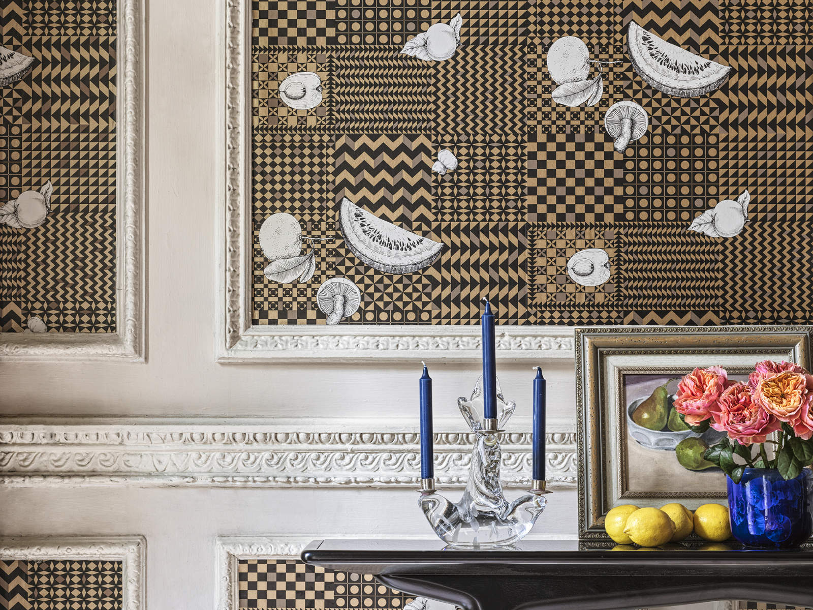 Cole & Son Fornasetti Senza Tempo II - Frutta e Geometrico - 123/6031