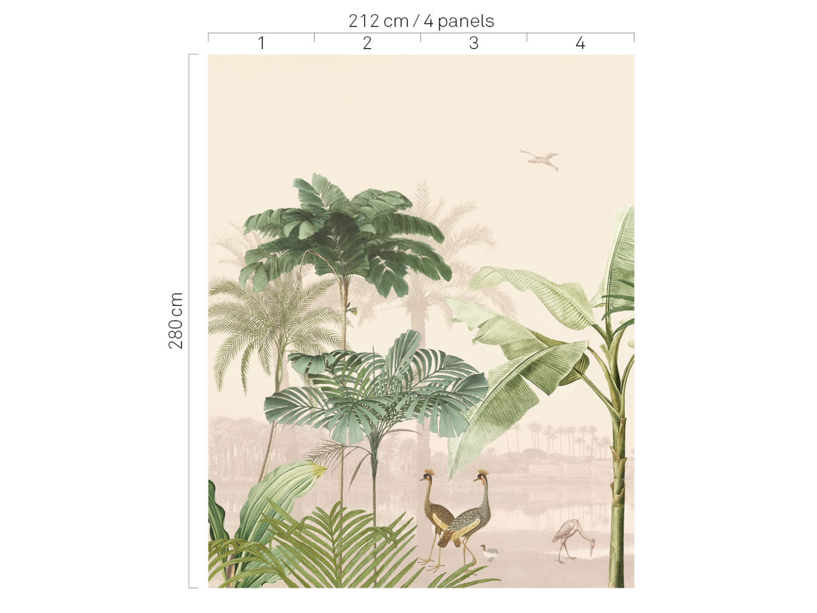 Eijffinger Oasis - 317404 (B: 212 cm)