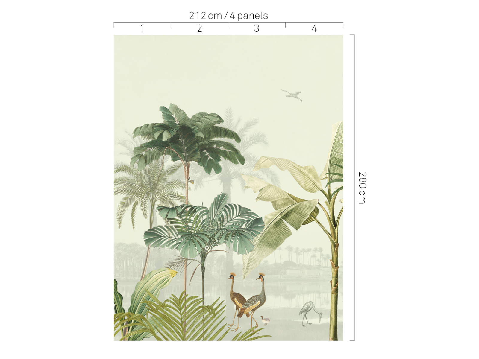 Eijffinger Oasis - 317405 (B: 212 cm)
