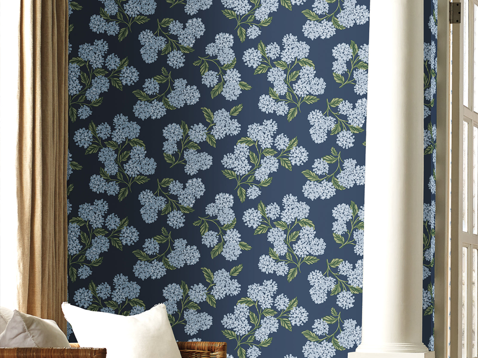 Eijffinger Rifle Paper Co. Hydrangea - 5142