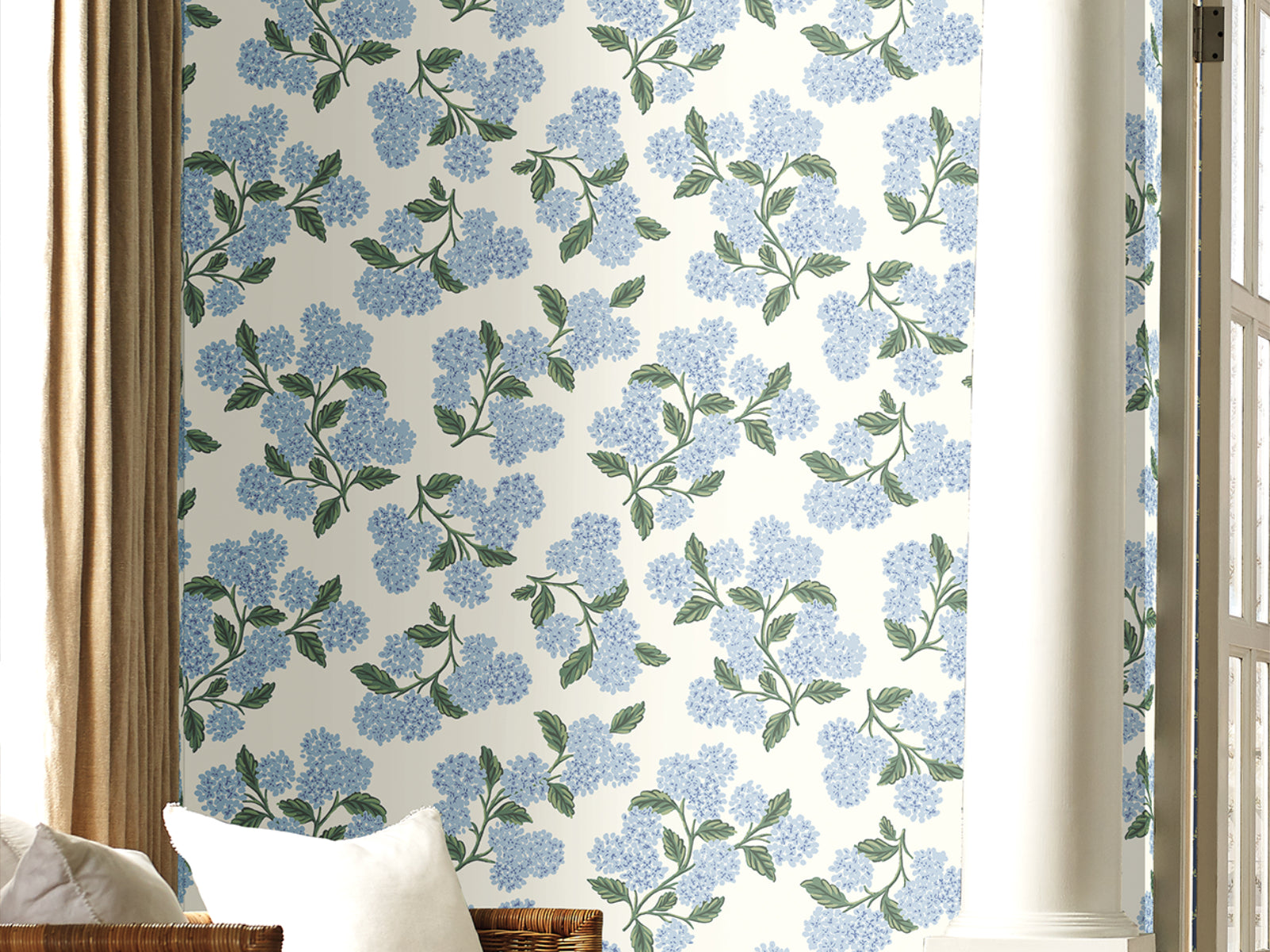 Eijffinger Rifle Paper Co. Hydrangea - 5143