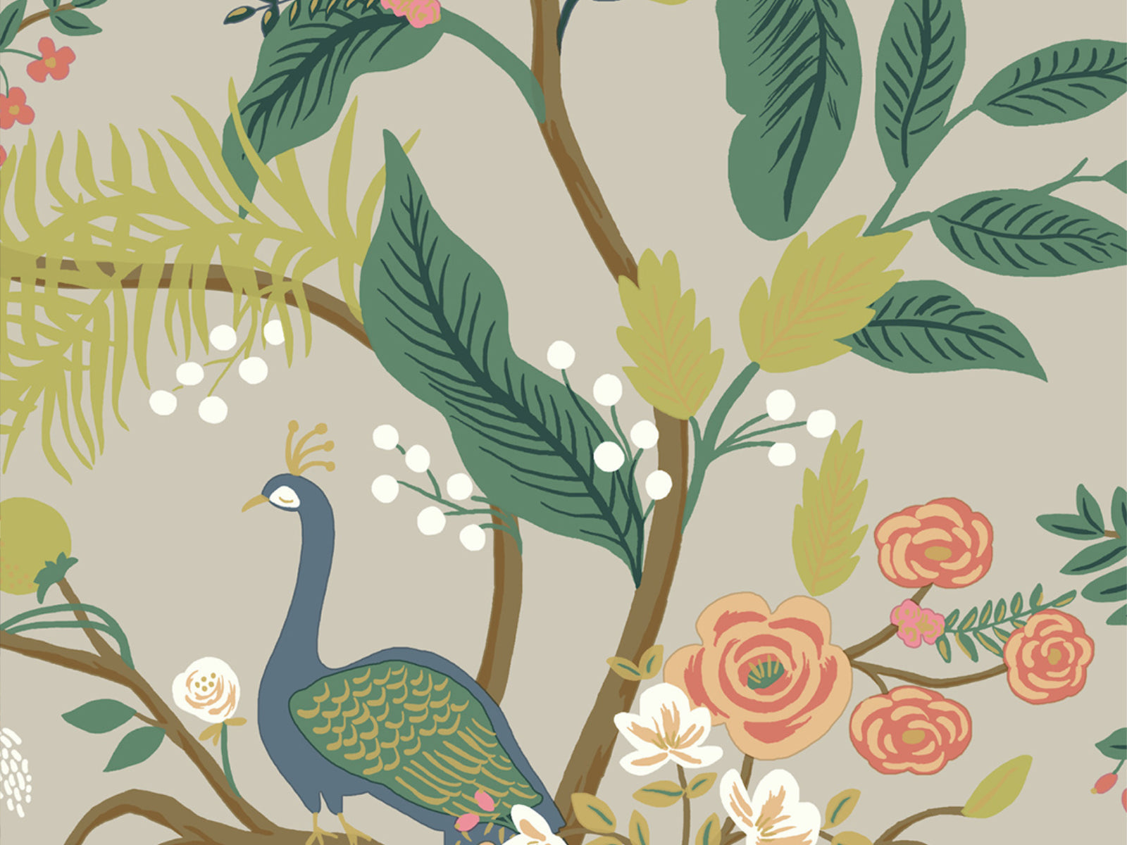 Eijffinger Rifle Paper Co. Peacock - 5171