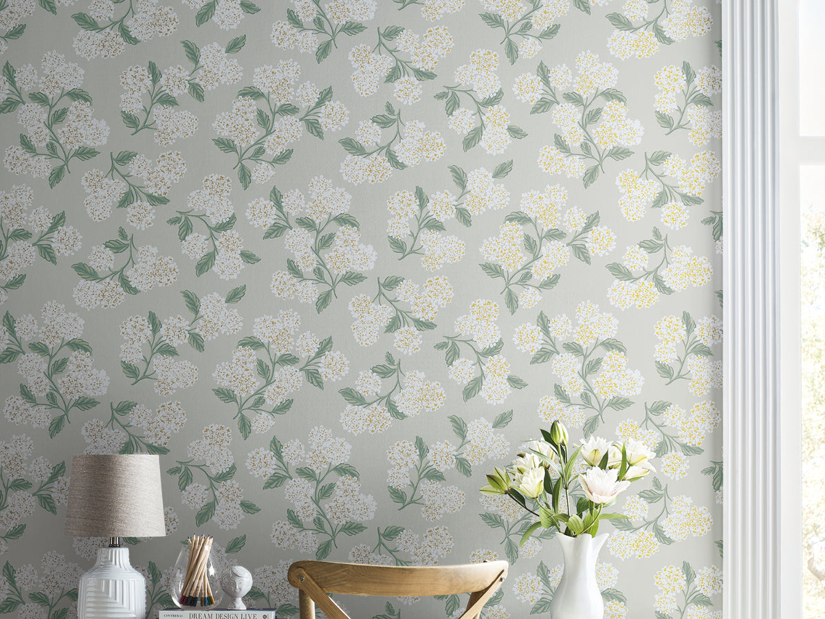 7394 Paper Eijffinger Rifle Paper Co. Hydrangea - 7394 – Be Inhouse