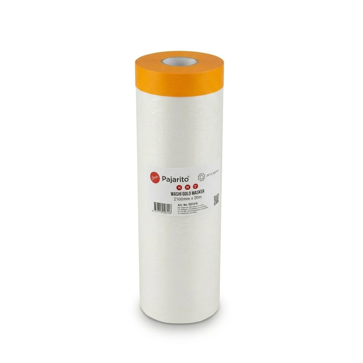 Pajarito Washi Gold Maskeerfolie - 2100 mm x 20 m