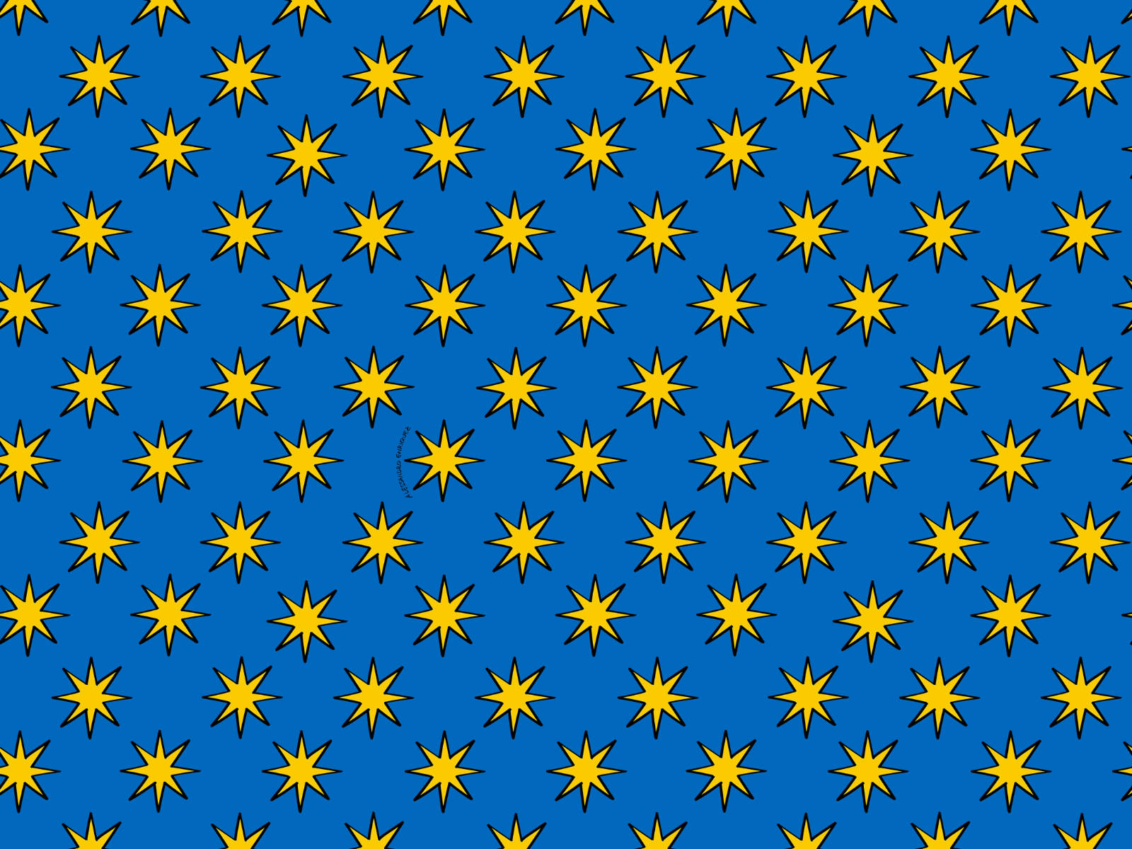 HookedOnWalls Enriquezland Stelle - 25519