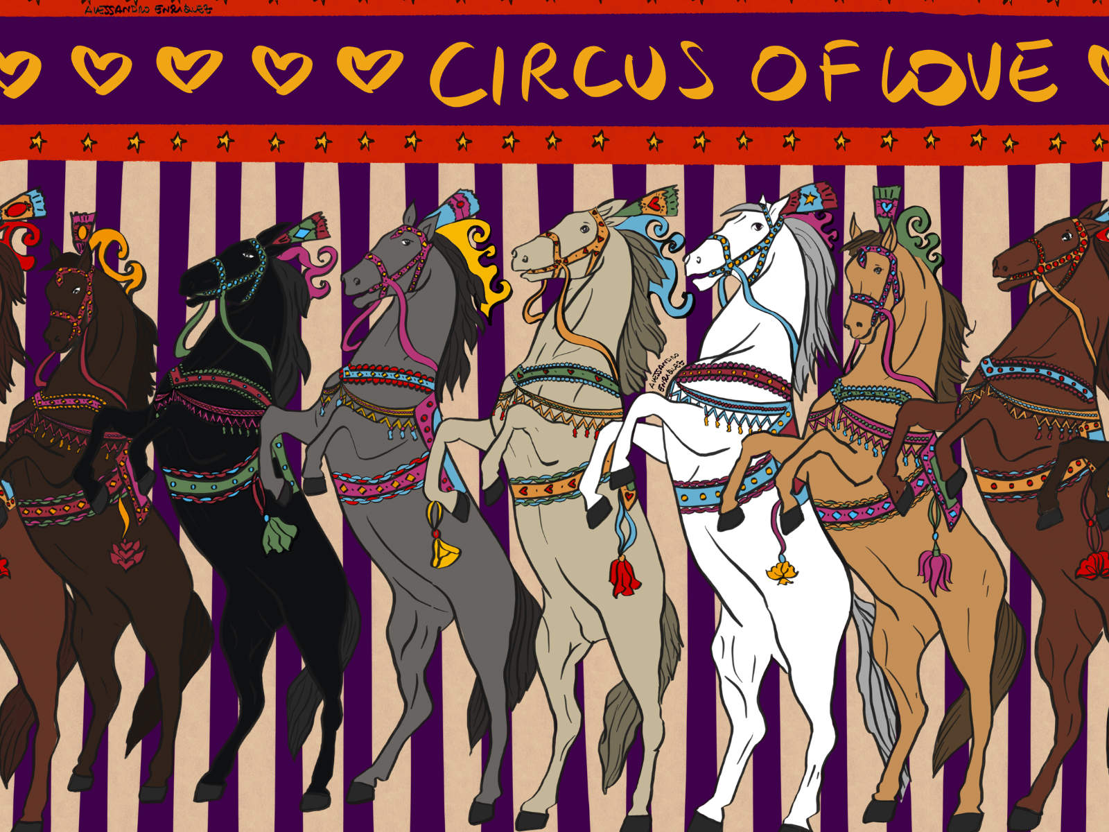 HookedOnWalls Enriquezland Crazy Horse - 25530