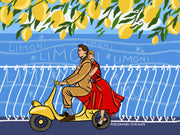 HookedOnWalls Enriquezland Amalfi - 25538