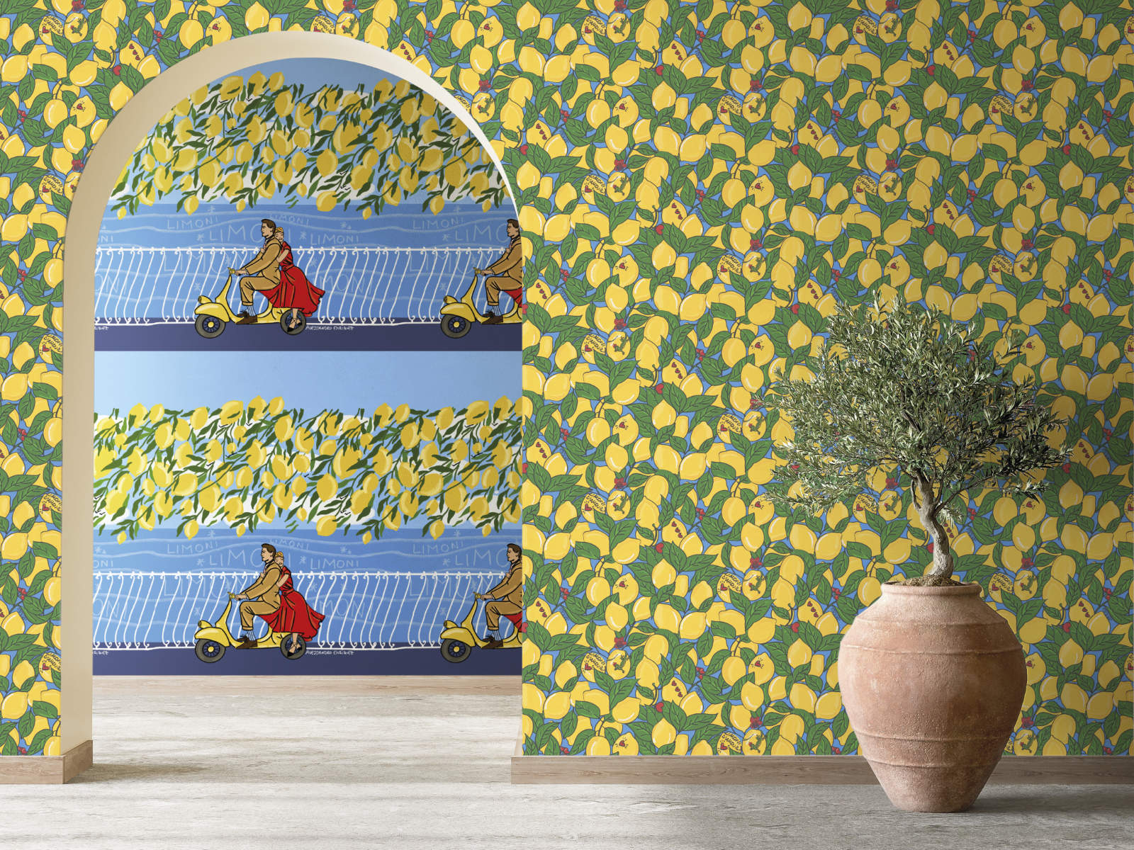 HookedOnWalls Enriquezland Limoni - 25539