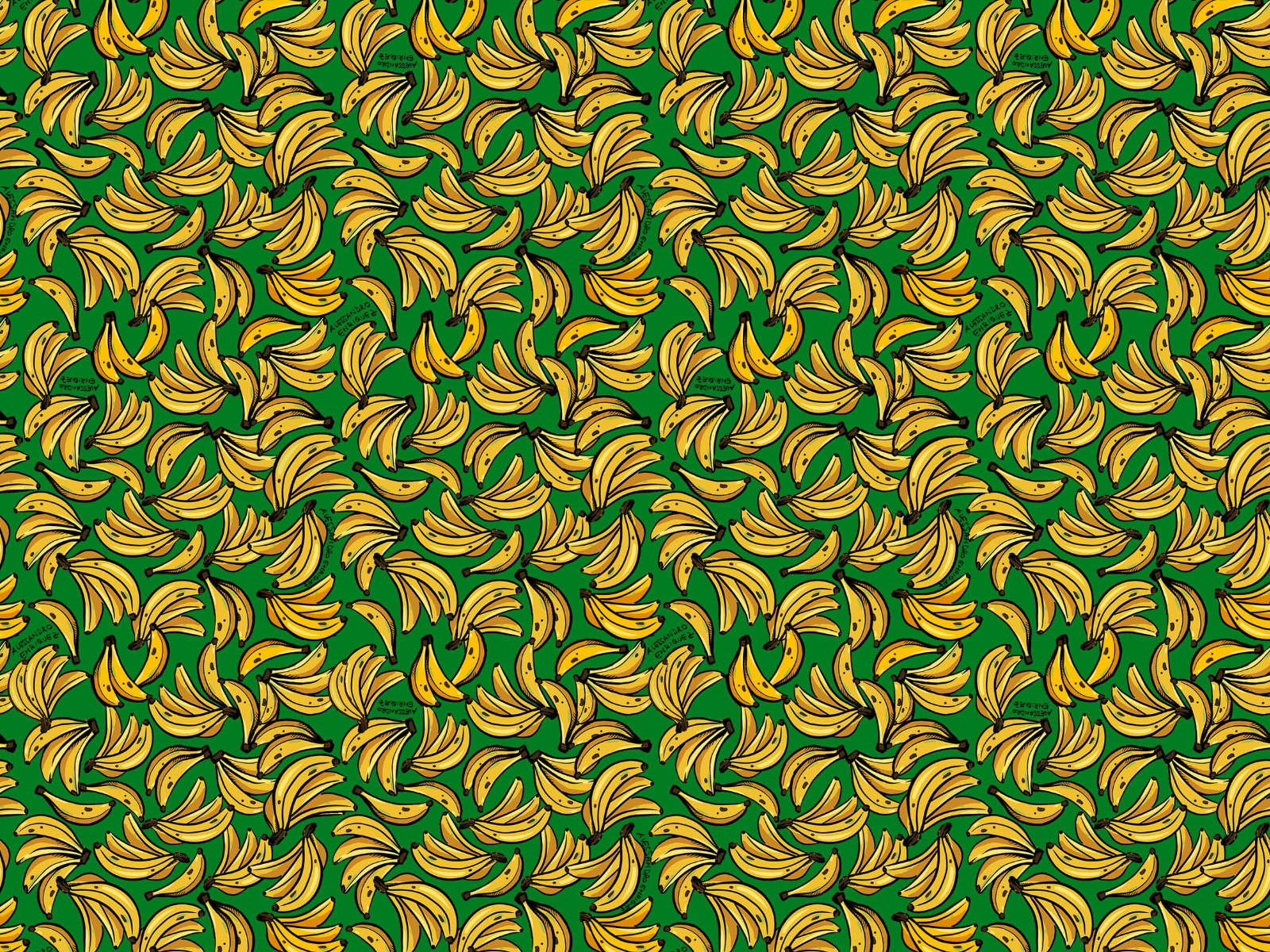 HookedOnWalls Enriquezland Banane - 25541