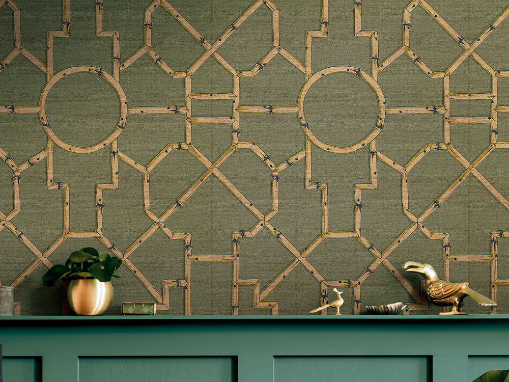 Hookedonwalls Scalamandré Baldwin Bamboo - 26016