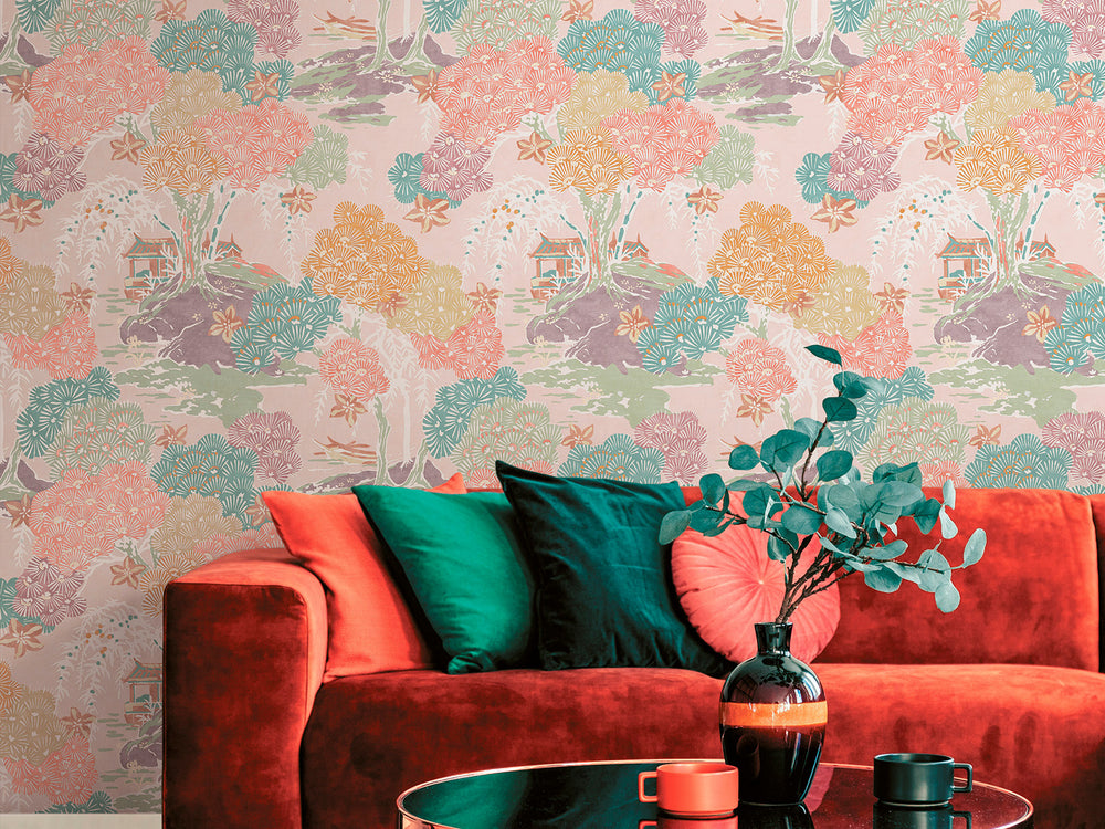 Hookedonwalls Scalamandré Sea Of Trees - 26032