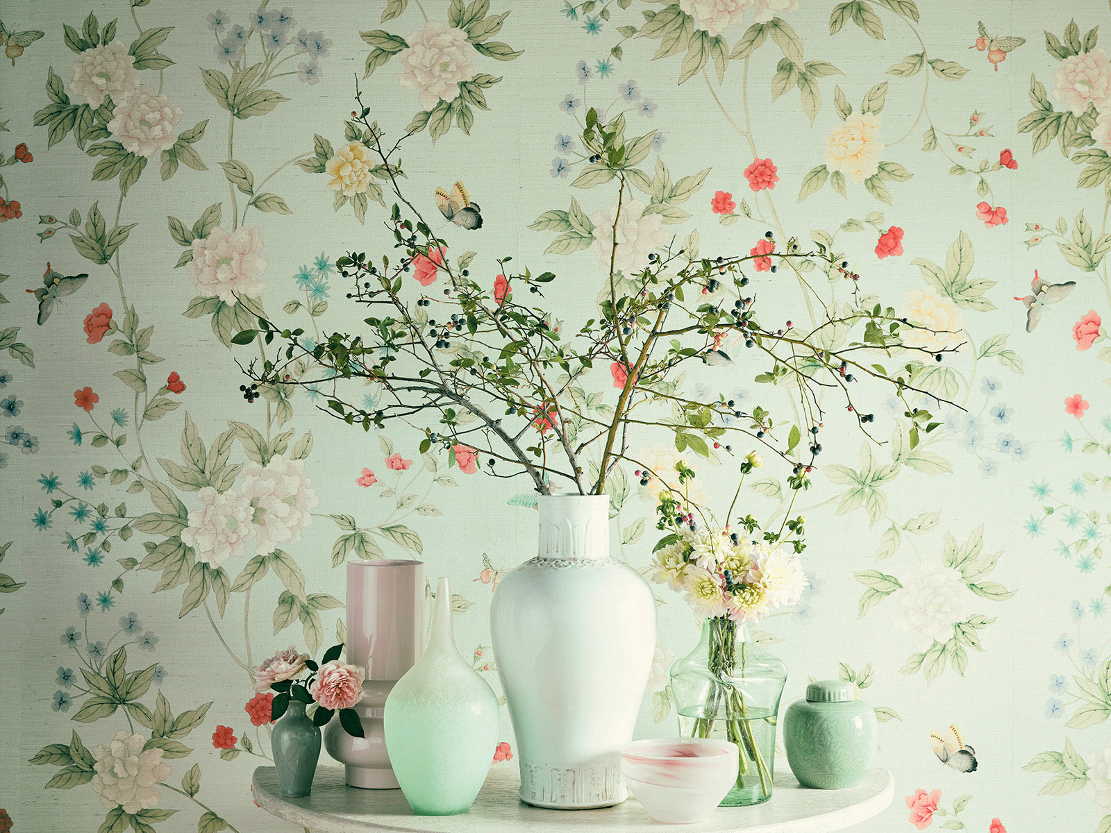 Hookedonwalls Scalamandré Luoyang Garden - 26036