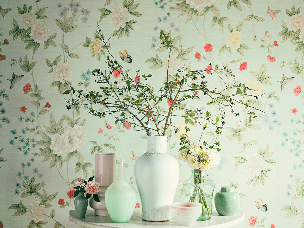 Hookedonwalls Scalamandré Luoyang Garden - 26036