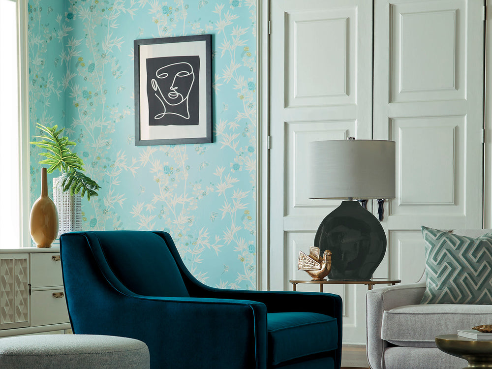 Hookedonwalls Scalamandré Jardin De Chine - 26058