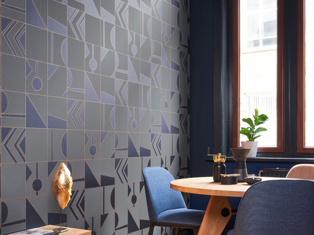 HookedOnWalls Tinted Tiles Groove - 29043