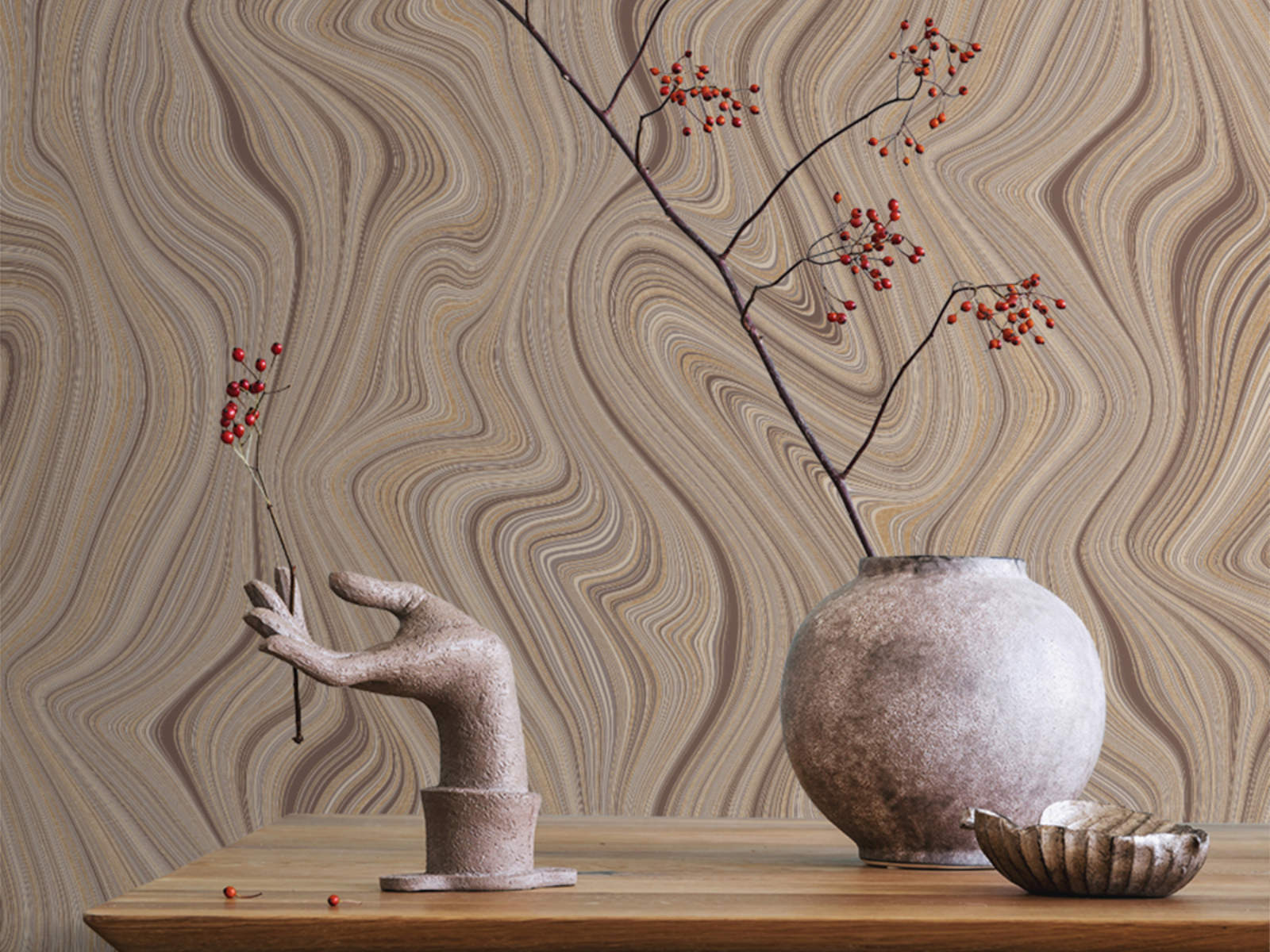 HookedOnWalls Silhouete Organic Lines - 34852