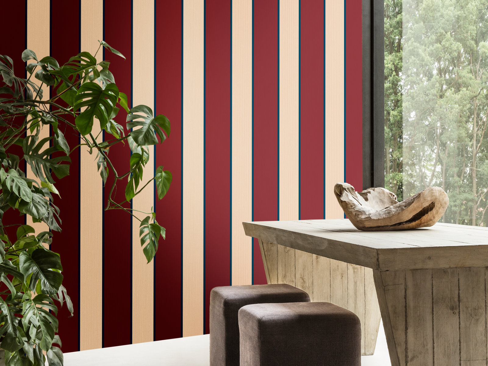 Hookedonwalls Stripes & Stripes Listras - 90796