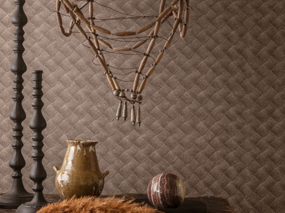 HookedOnWalls Tahiti Leather Patchwork - TA25072