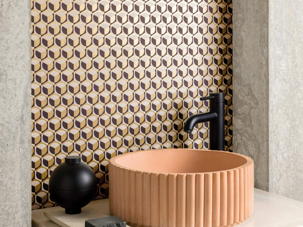 Kirkby Design x Eley Kishimoto Edition II Wallcoverings Home Centre - Monochrome - WK819/01