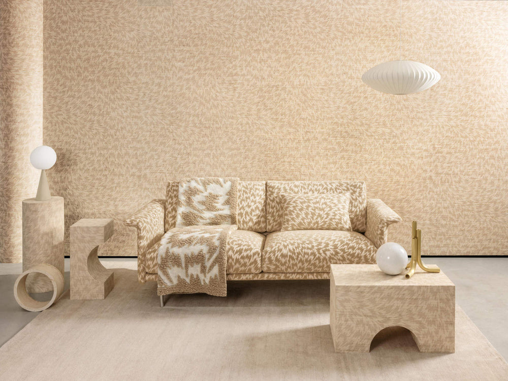 Kirkby Design x Eley Kishimoto Edition II Wallcoverings Flash - Natural - WK820/02