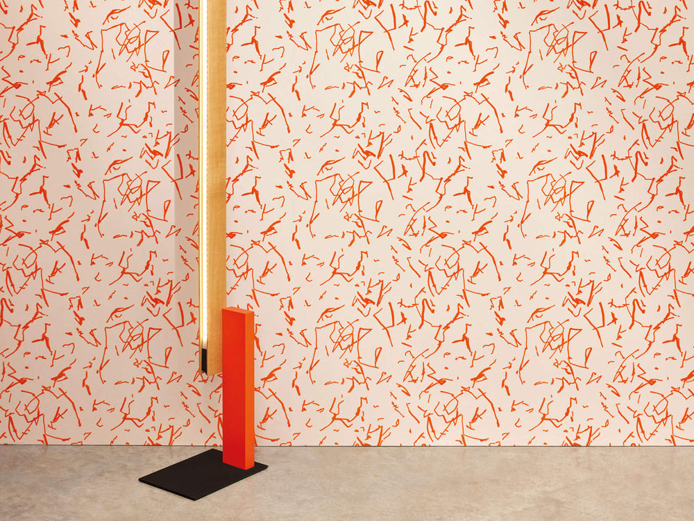 Kirkby Design Wallcoverings Vol. 2 Scribble - Tangelo - WK824/01