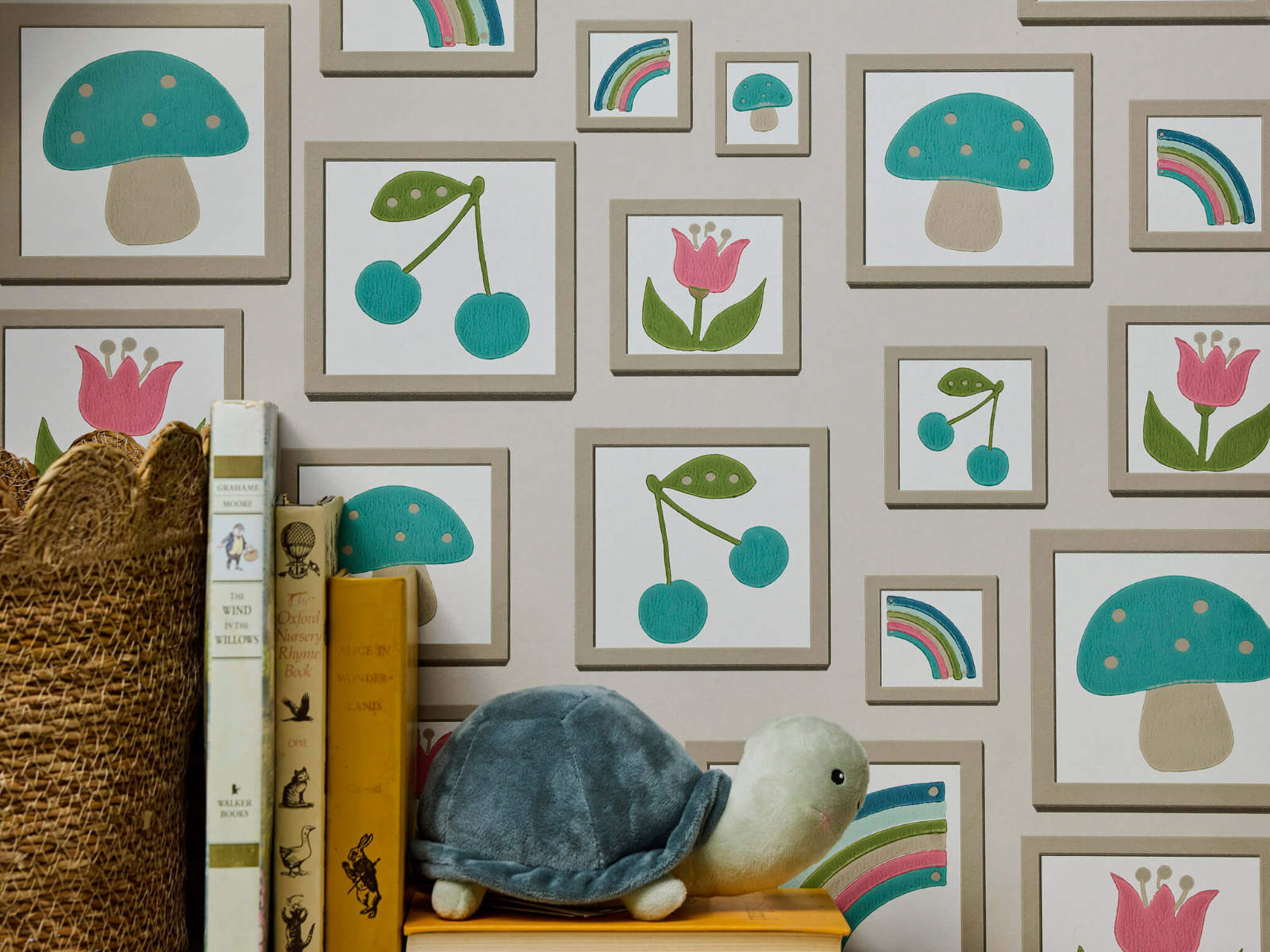 Little Greene Storybook Papers Balance Portland Stone - 0231BAPORTL