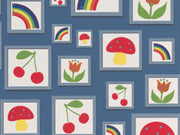 Little Greene Storybook Papers Balance Woad - 0231BAWOADZ