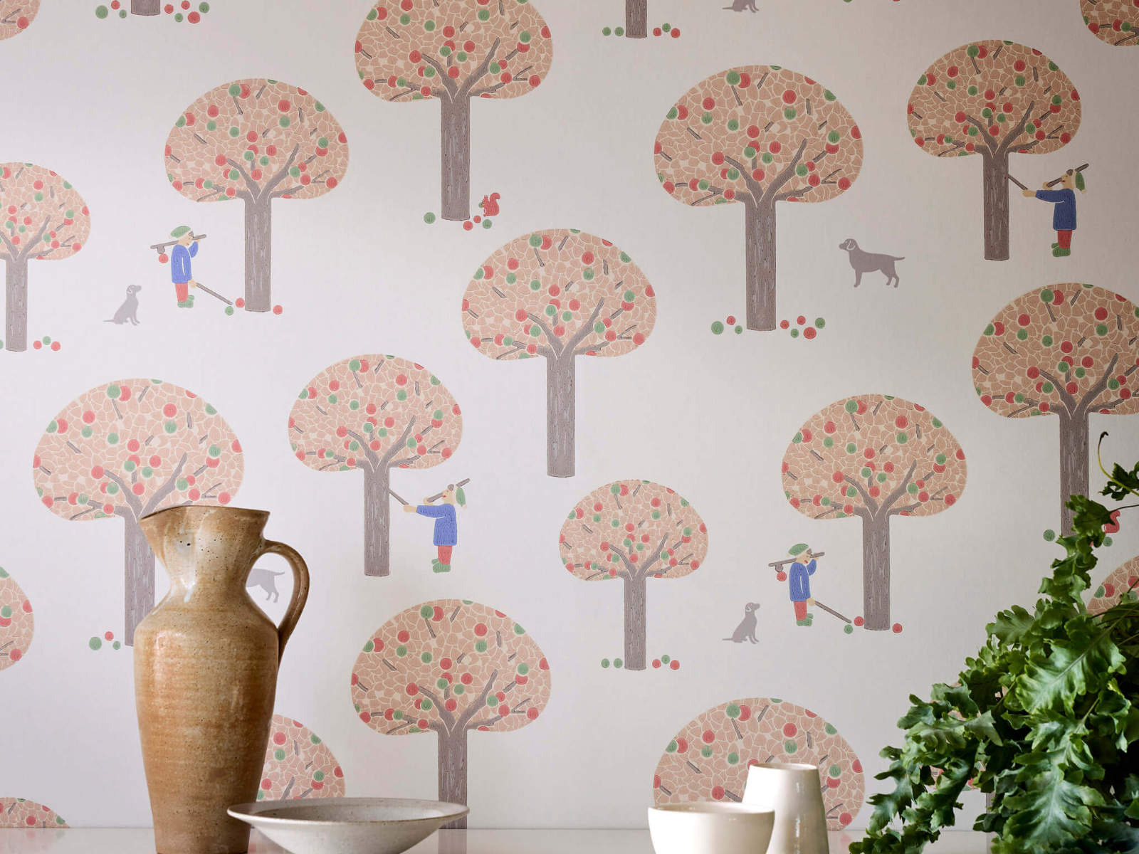 Little Greene Storybook Papers Rodney Street Masquerade - 0231ROMASQU