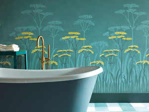 Little Greene Behang National Trust Papers Achillea - Aurora